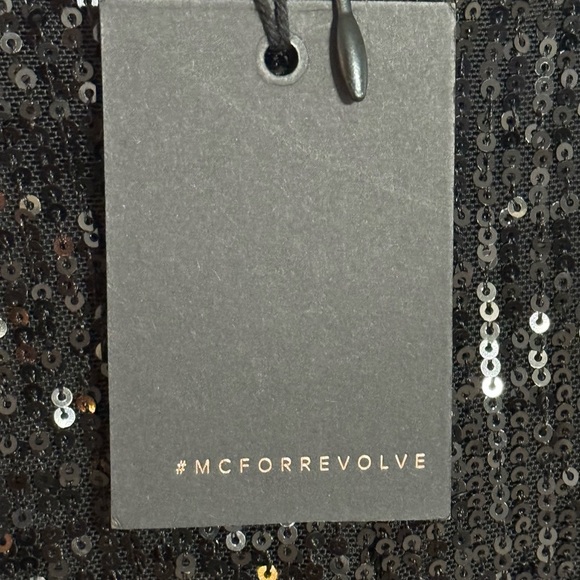 Michael Costello × REVOLVE‎ Canal
Mini Dress Black Sequins Holiday Size L Party - Picture 7 of 12